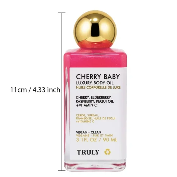 π Truly Cherry Baby Luxury Body Oil - Picture 12 of 14
